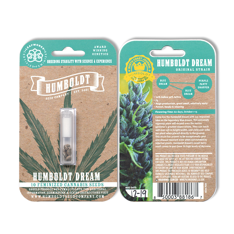 Humboldt Dream F3 10 Feminized Seeds