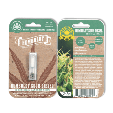Humboldt Sour Diesel Bx4 10 Feminized Seeds