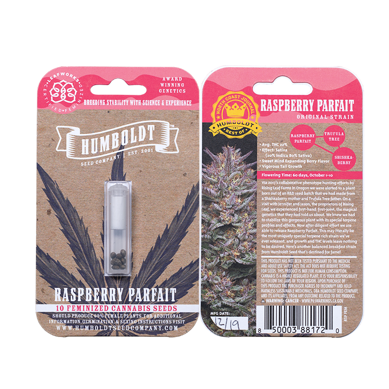 Raspberry Parfait F1 10 Feminized Seeds