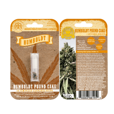 Humboldt Pound Cake 10 Feminized Seeds