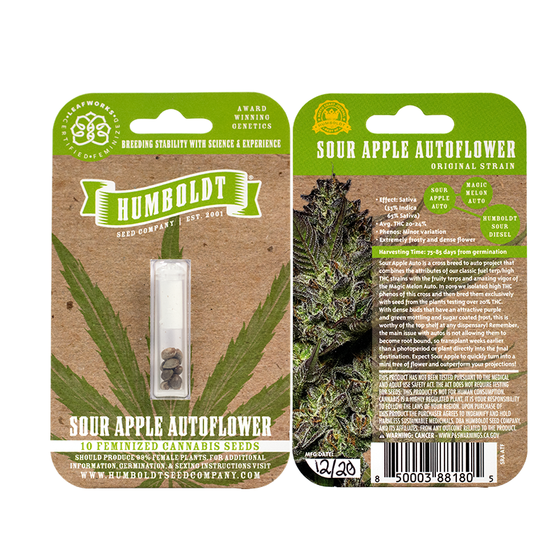 Sour Apple Auto 10 Feminized Autoflower Seeds