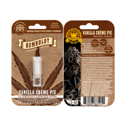 Vanilla Creme Pie Bx2 10 Feminized Seeds
