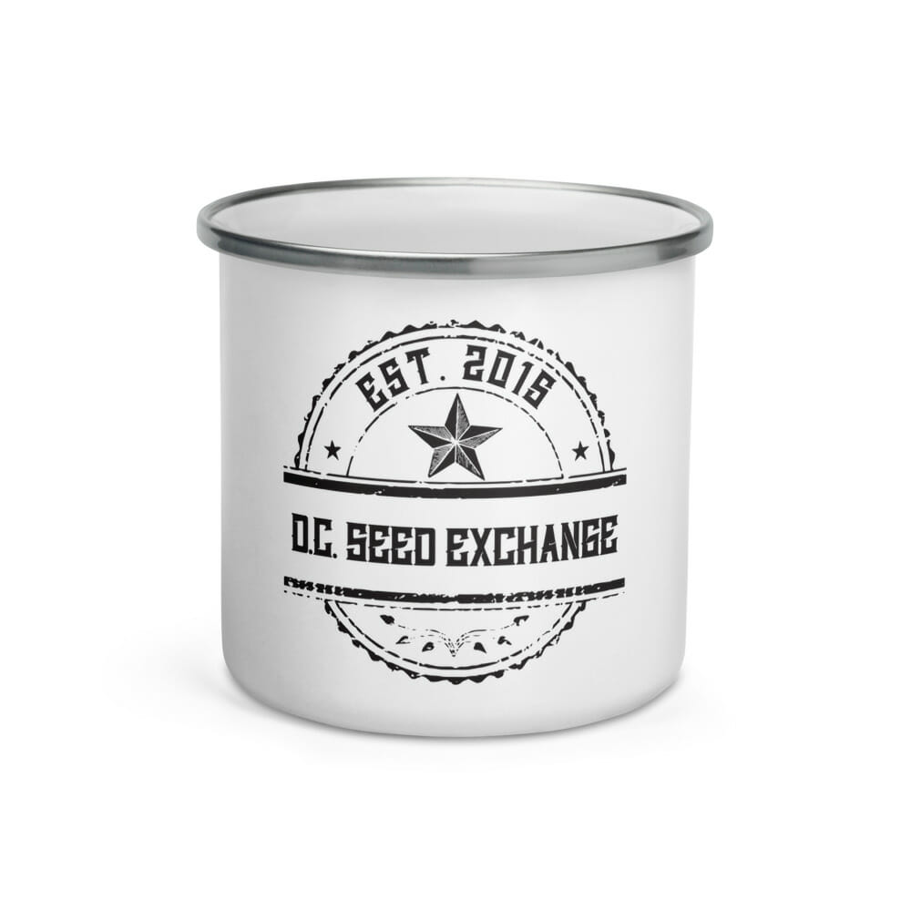 DC Seed Exchange EST 2015 Enamel Mug