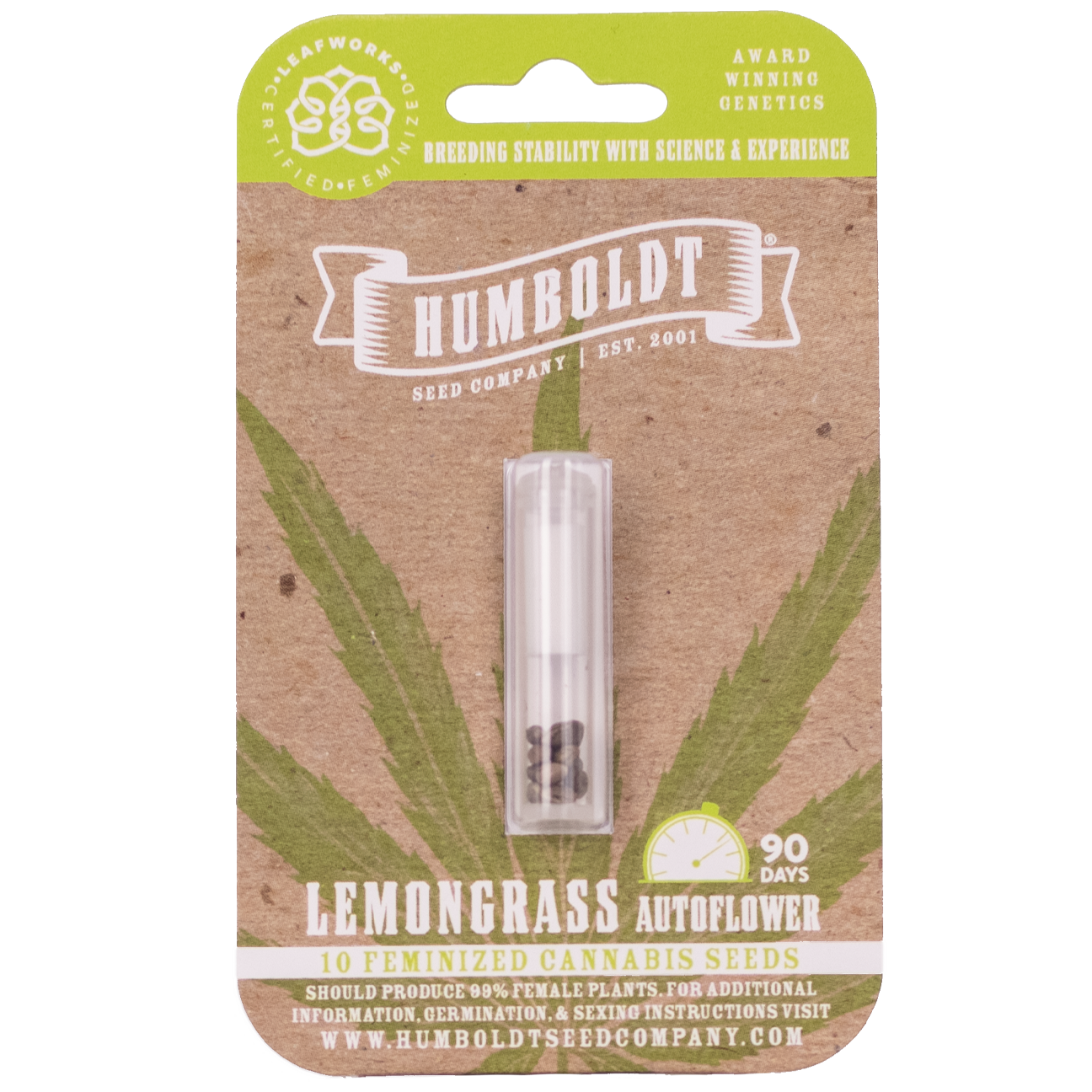 Lemongrass F4 Auto 5 Feminized Autoflower Seeds