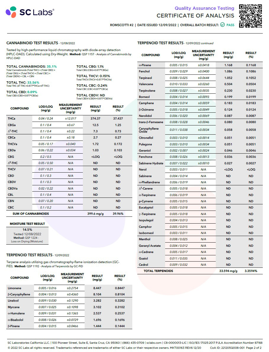 Romscotti F1 (Romulan x Biscotti) 6 Feminized Seeds - Image 12