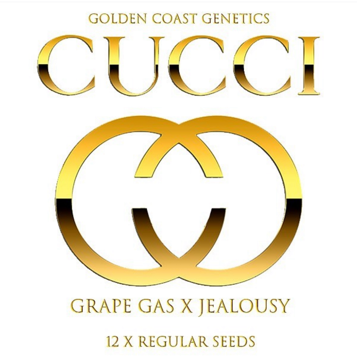 Cucci F1 (Grape Gas Horchata x Jealousy) 12 Regular Seeds