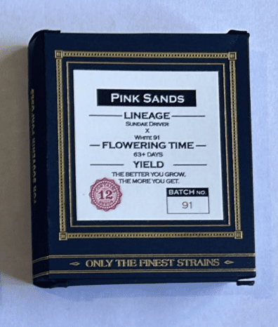 Swamp Boy Seeds Pink Sands 12 Regular Seeds