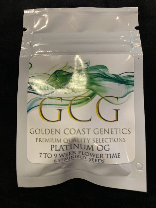 Golden Coast Genetics Platinum OG 6 Feminized Seeds