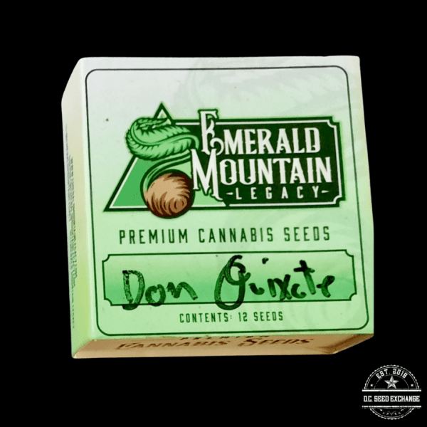 Emerald Mountain Legacy Don Quixote F1 (Chile Verde x Royal Kush) 12 Regular Seeds