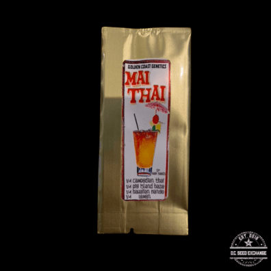 Golden Coast Genetics Mai Thai (Cambodian Thai x Big Island Haze x Hawaiian Mango x The Lemon) 12 Regular Seeds