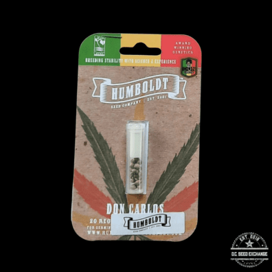 Humboldt Seed Co Don Carlos F3 (Blackberry OG x Humboldt Sour Diesel) 20 Regular Seeds