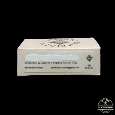 Symbiotic Genetics Cookies & Cream x Purple Punch F2 10 Regular Seeds