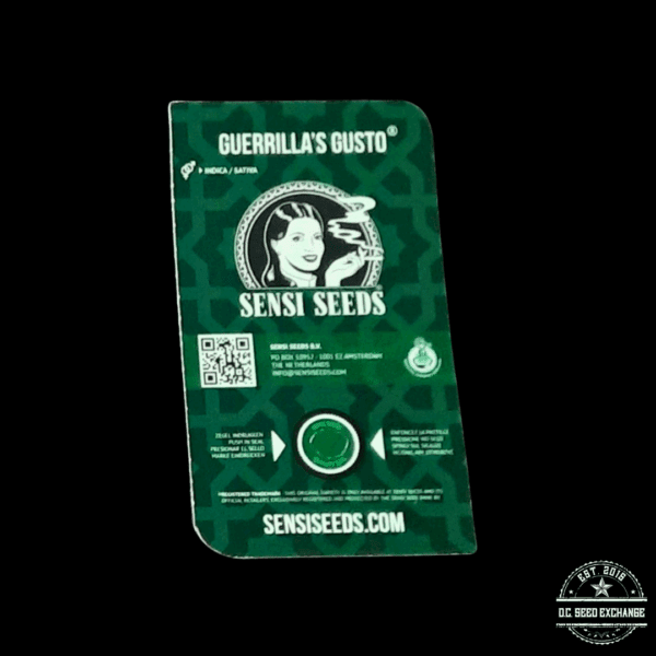 Sensi Seeds Guerrilla's Gusto 10 Regular Seeds - Image 2