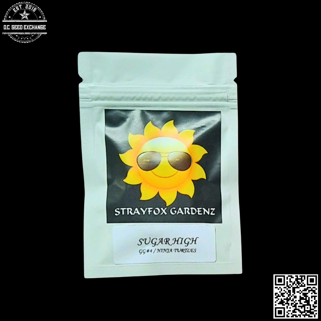 Strayfox Gardenz Sugar High (GG4 x Ninja Turtles) 10 Regular Seeds