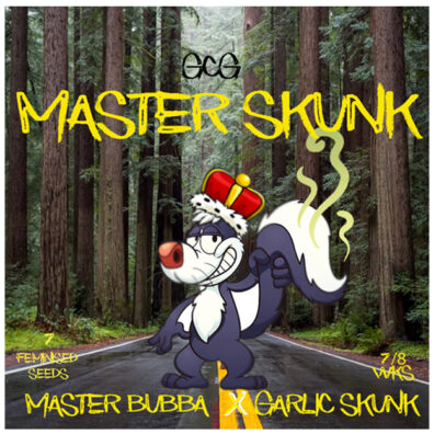 Master Skunk F1 (Garlic Skunk x Master Bubba) 6 Feminized Seeds