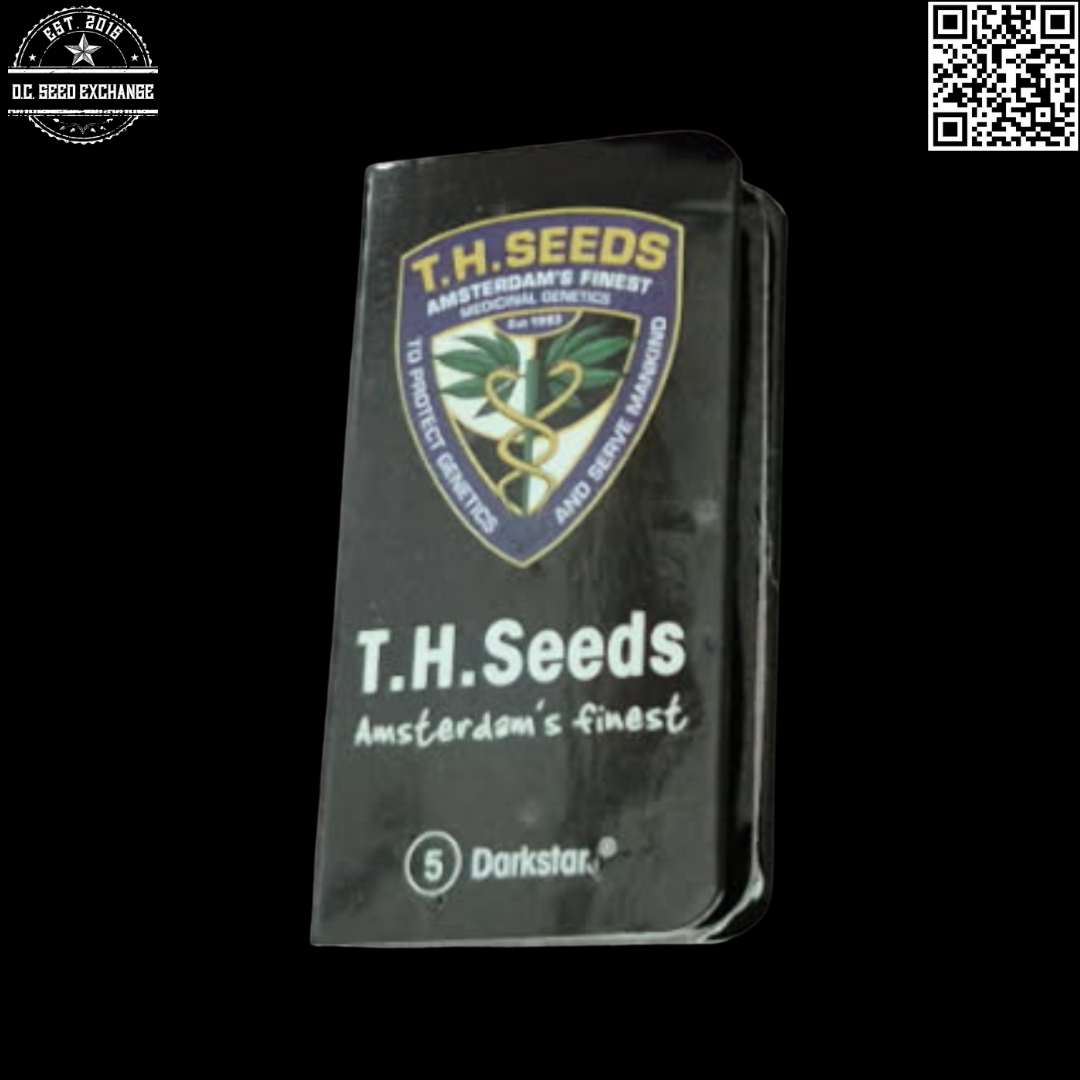 T.H. Seeds Darkstar (Purple Kush x Mazar I Sharif) 5 Regular Seeds