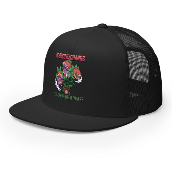 D.C. Seed Exchange 10-Year Anniversary "Audrey" Trucker Cap - Image 5