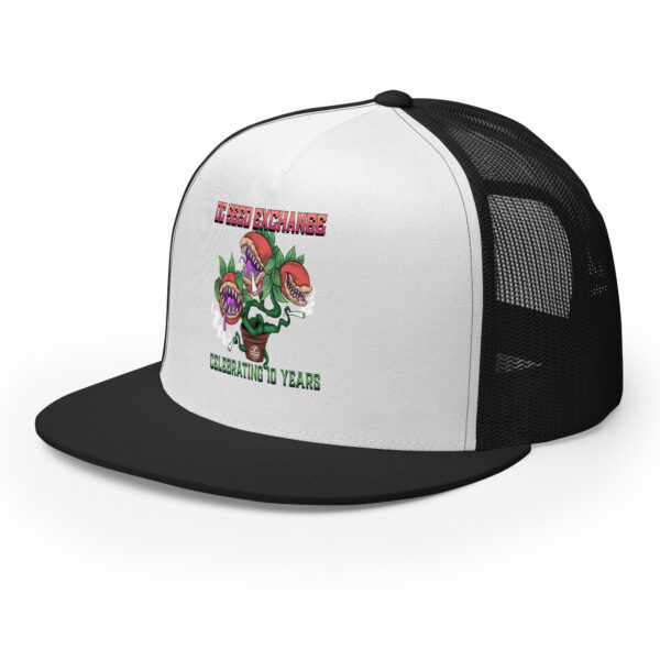 D.C. Seed Exchange 10-Year Anniversary "Audrey" Trucker Cap - Image 23