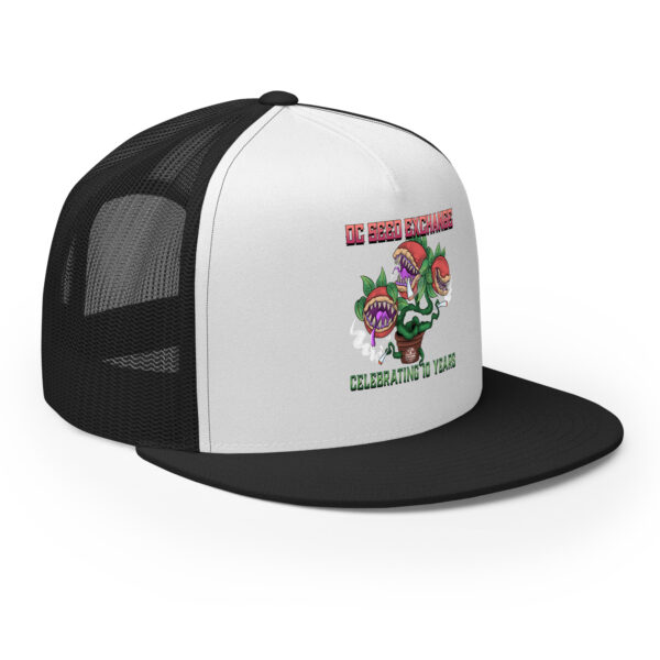 D.C. Seed Exchange 10-Year Anniversary "Audrey" Trucker Cap - Image 24