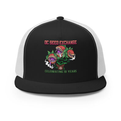 5 panel trucker cap black white front 68d715b3c1c87