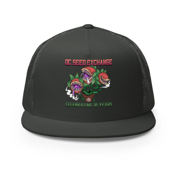D.C. Seed Exchange 10-Year Anniversary "Audrey" Trucker Cap - Image 13