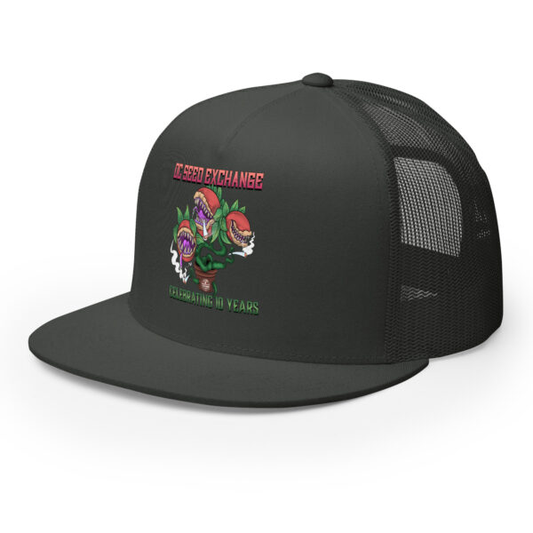 D.C. Seed Exchange 10-Year Anniversary "Audrey" Trucker Cap - Image 14