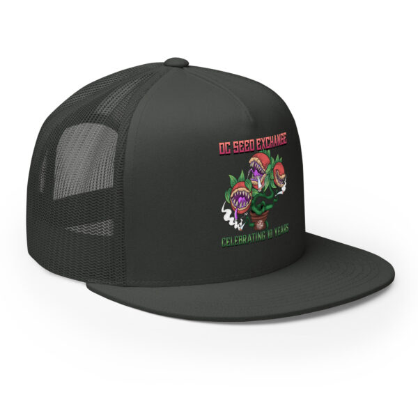 D.C. Seed Exchange 10-Year Anniversary "Audrey" Trucker Cap - Image 15