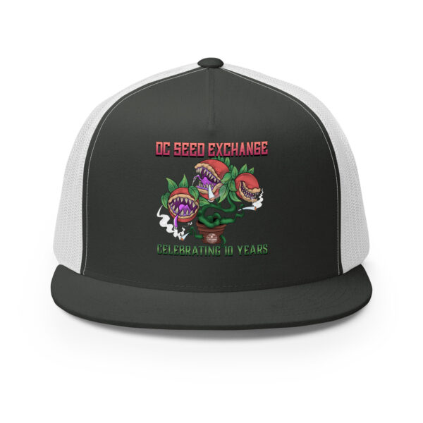 D.C. Seed Exchange 10-Year Anniversary "Audrey" Trucker Cap - Image 16