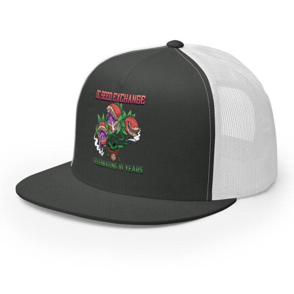 D.C. Seed Exchange 10-Year Anniversary "Audrey" Trucker Cap - Image 17