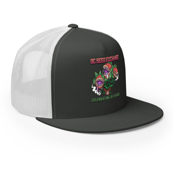 D.C. Seed Exchange 10-Year Anniversary "Audrey" Trucker Cap - Image 18