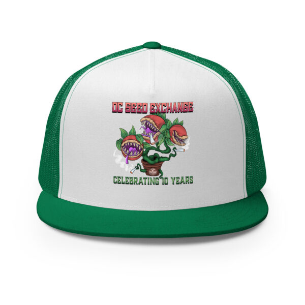 D.C. Seed Exchange 10-Year Anniversary "Audrey" Trucker Cap - Image 34