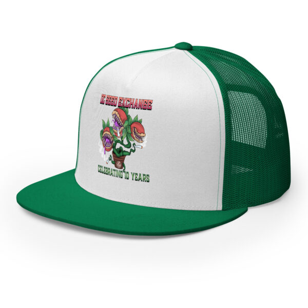 D.C. Seed Exchange 10-Year Anniversary "Audrey" Trucker Cap - Image 35