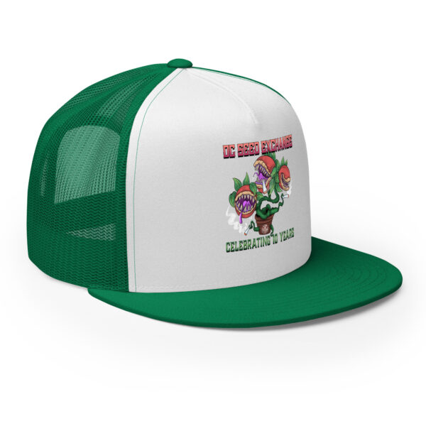 D.C. Seed Exchange 10-Year Anniversary "Audrey" Trucker Cap - Image 36
