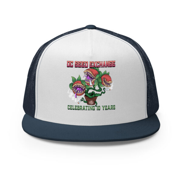 D.C. Seed Exchange 10-Year Anniversary "Audrey" Trucker Cap - Image 28
