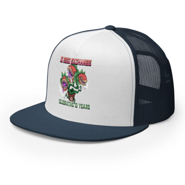D.C. Seed Exchange 10-Year Anniversary "Audrey" Trucker Cap - Image 29