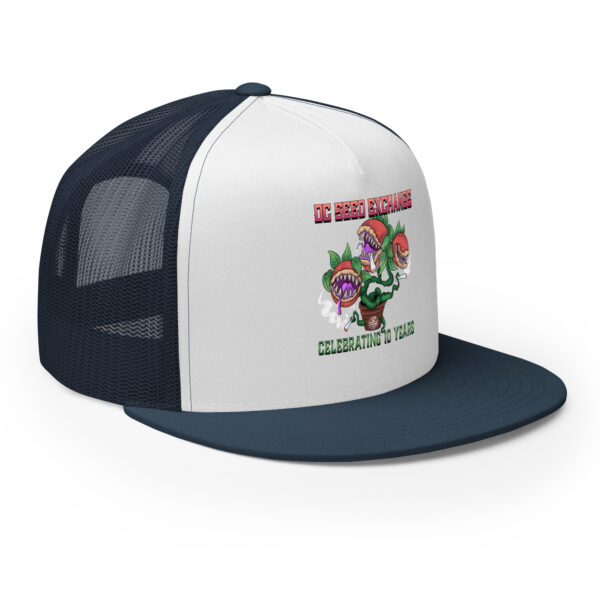 D.C. Seed Exchange 10-Year Anniversary "Audrey" Trucker Cap - Image 30