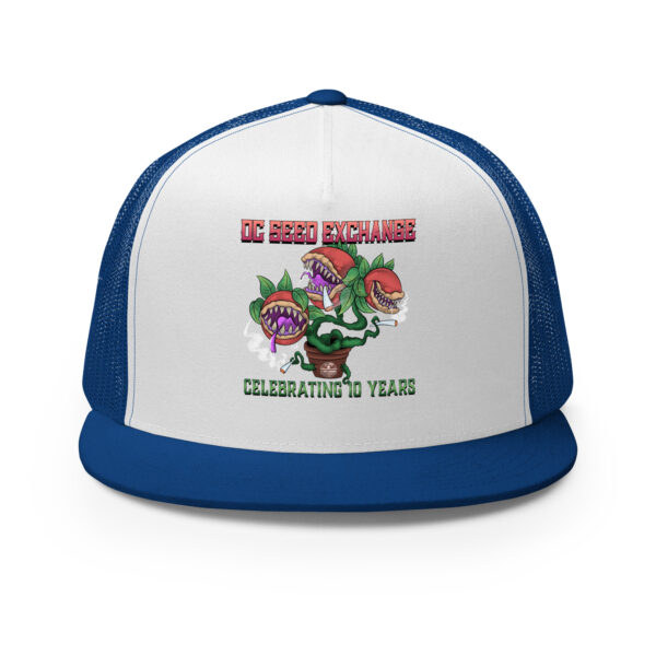 D.C. Seed Exchange 10-Year Anniversary "Audrey" Trucker Cap - Image 31