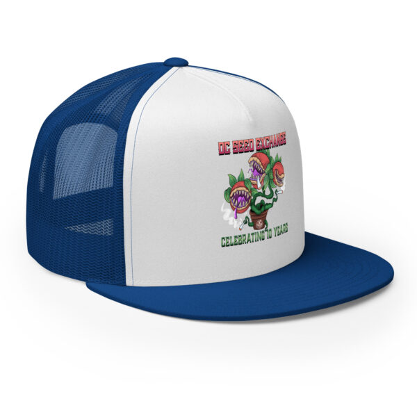 D.C. Seed Exchange 10-Year Anniversary "Audrey" Trucker Cap - Image 33