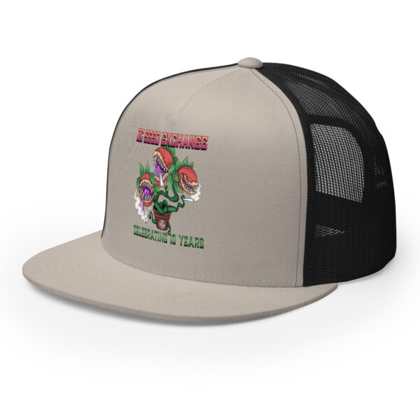 D.C. Seed Exchange 10-Year Anniversary "Audrey" Trucker Cap - Image 20