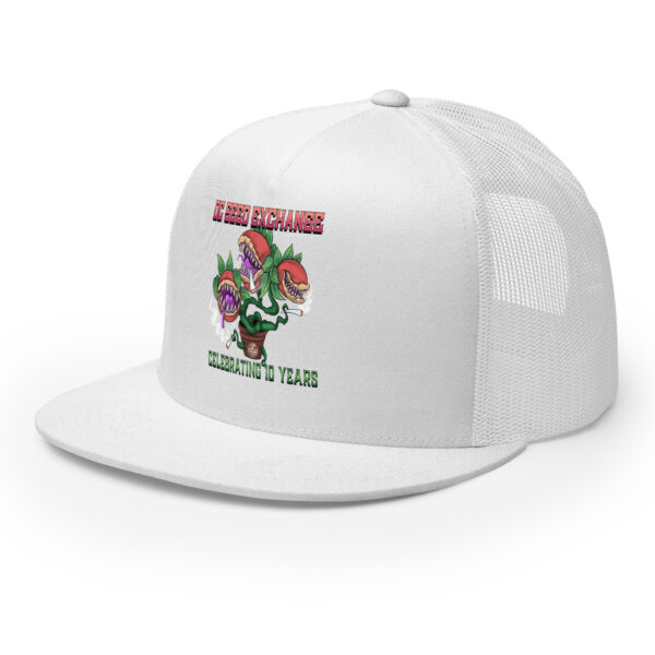 D.C. Seed Exchange 10-Year Anniversary "Audrey" Trucker Cap - Image 38