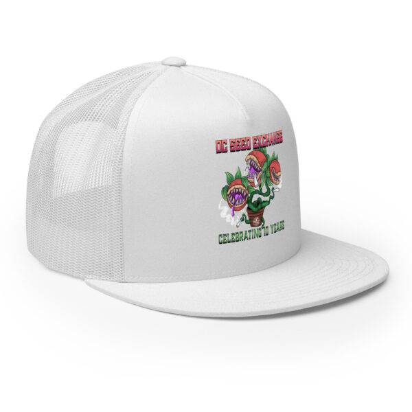 D.C. Seed Exchange 10-Year Anniversary "Audrey" Trucker Cap - Image 39