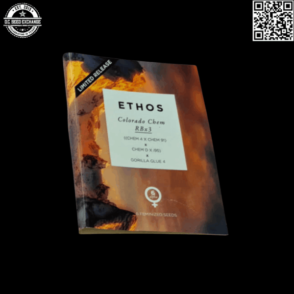 Ethos Genetics Colorado Chem RBx3 ([{Chem 4 x Chem 91} x Chem D x I95] x Gorilla Glue 4) 6 Feminized Seeds