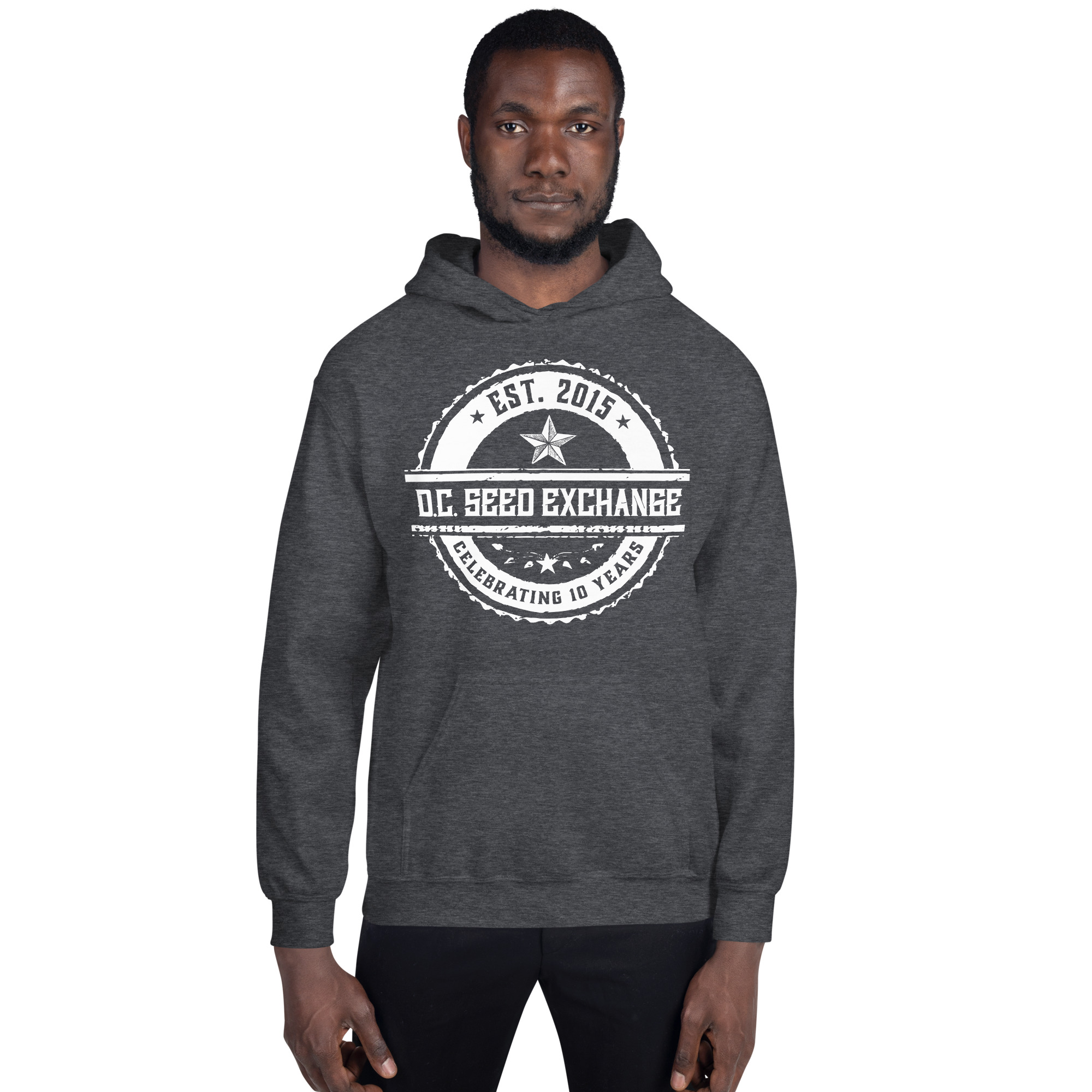 D.C. Seed Exchange 10-Year Anniversary Unisex Hoodie - Image 10