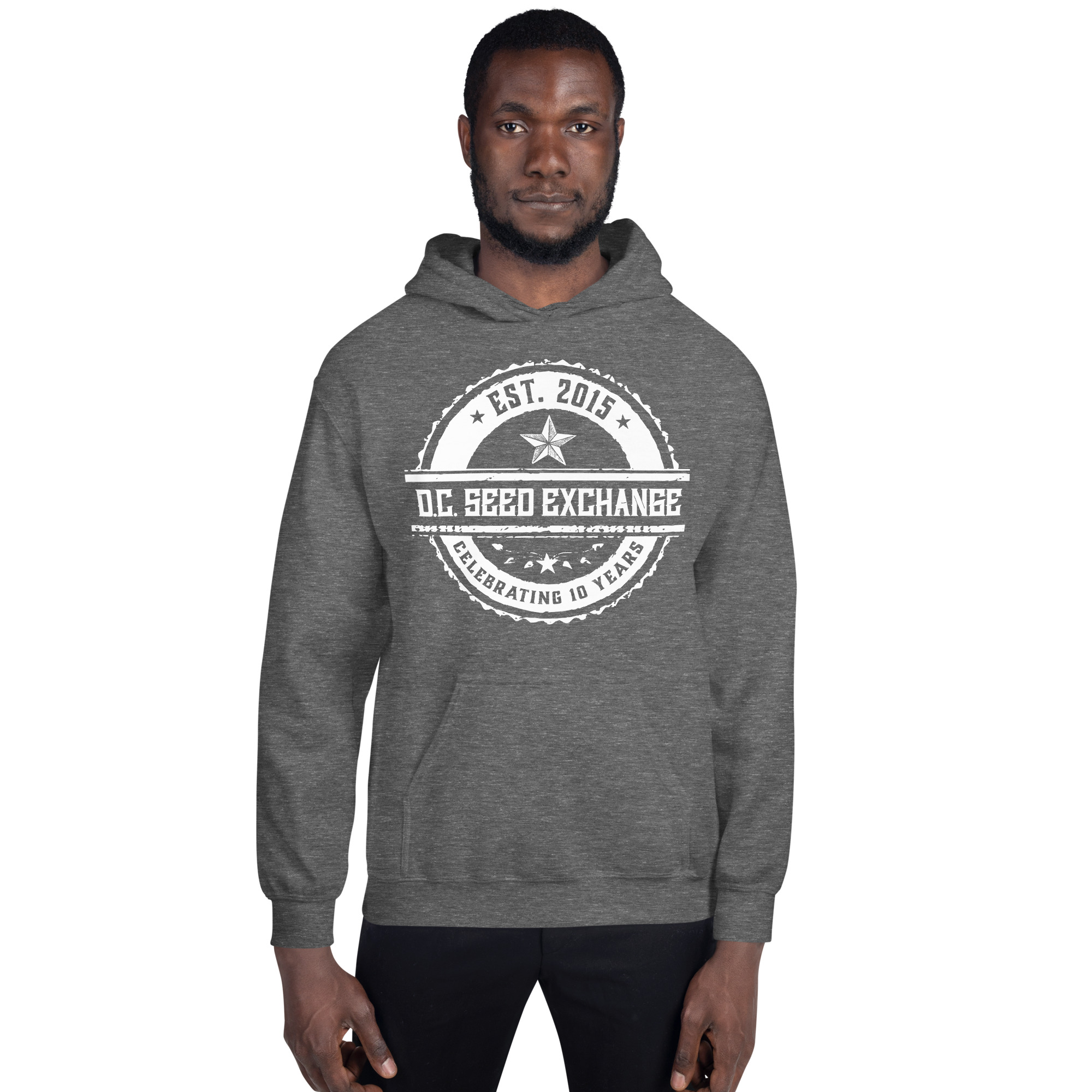 D.C. Seed Exchange 10-Year Anniversary Unisex Hoodie - Image 13
