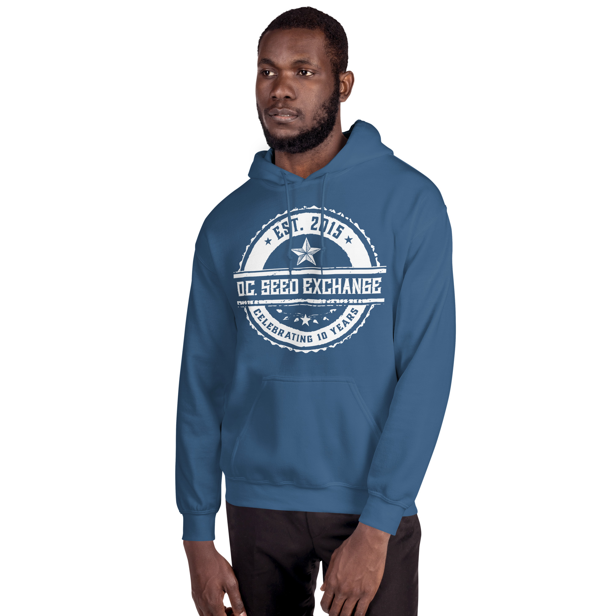 D.C. Seed Exchange 10-Year Anniversary Unisex Hoodie - Image 11