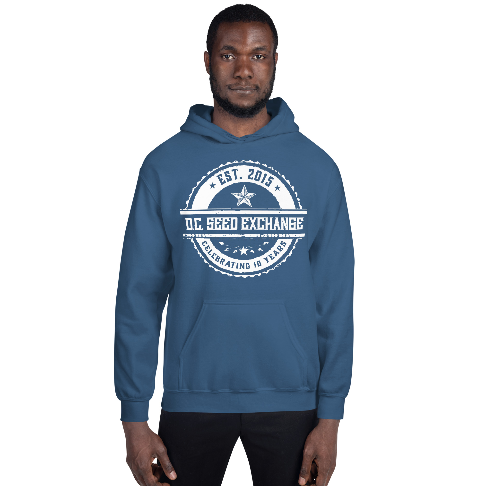 D.C. Seed Exchange 10-Year Anniversary Unisex Hoodie - Image 12