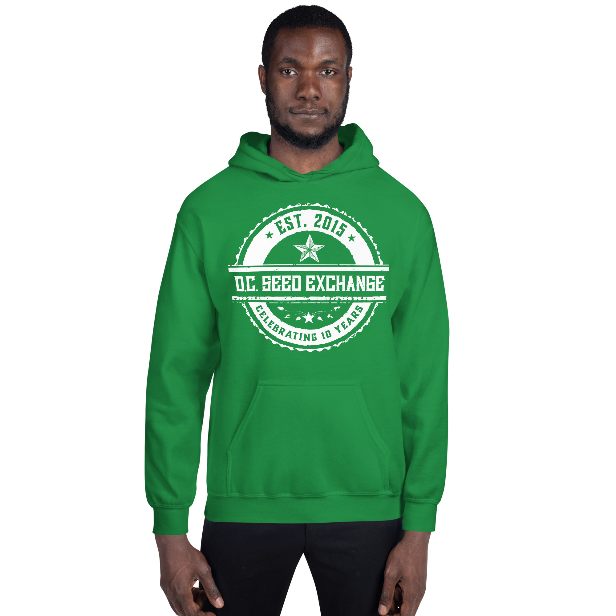 D.C. Seed Exchange 10-Year Anniversary Unisex Hoodie - Image 16