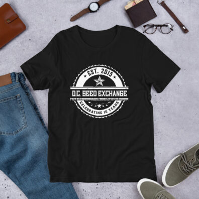 DC Seed Exchange 10-Year Anniversary Unisex T-Shirt