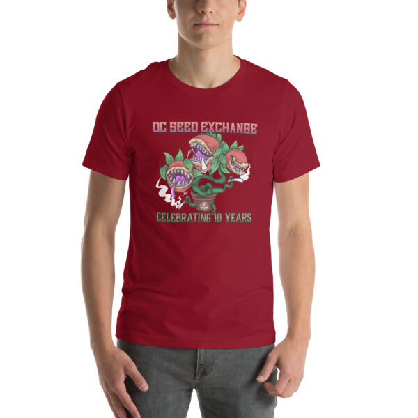 D.C. Seed Exchange 10-Year Anniversary "Audrey" T-Shirt - Image 10