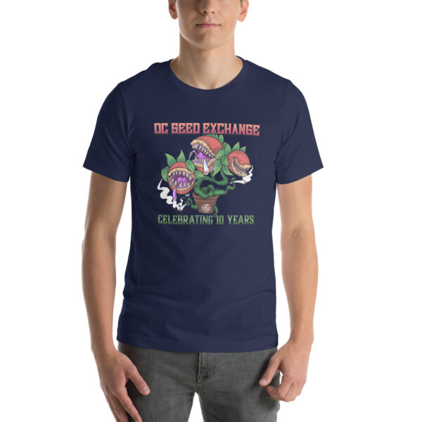 D.C. Seed Exchange 10-Year Anniversary "Audrey" T-Shirt - Image 7